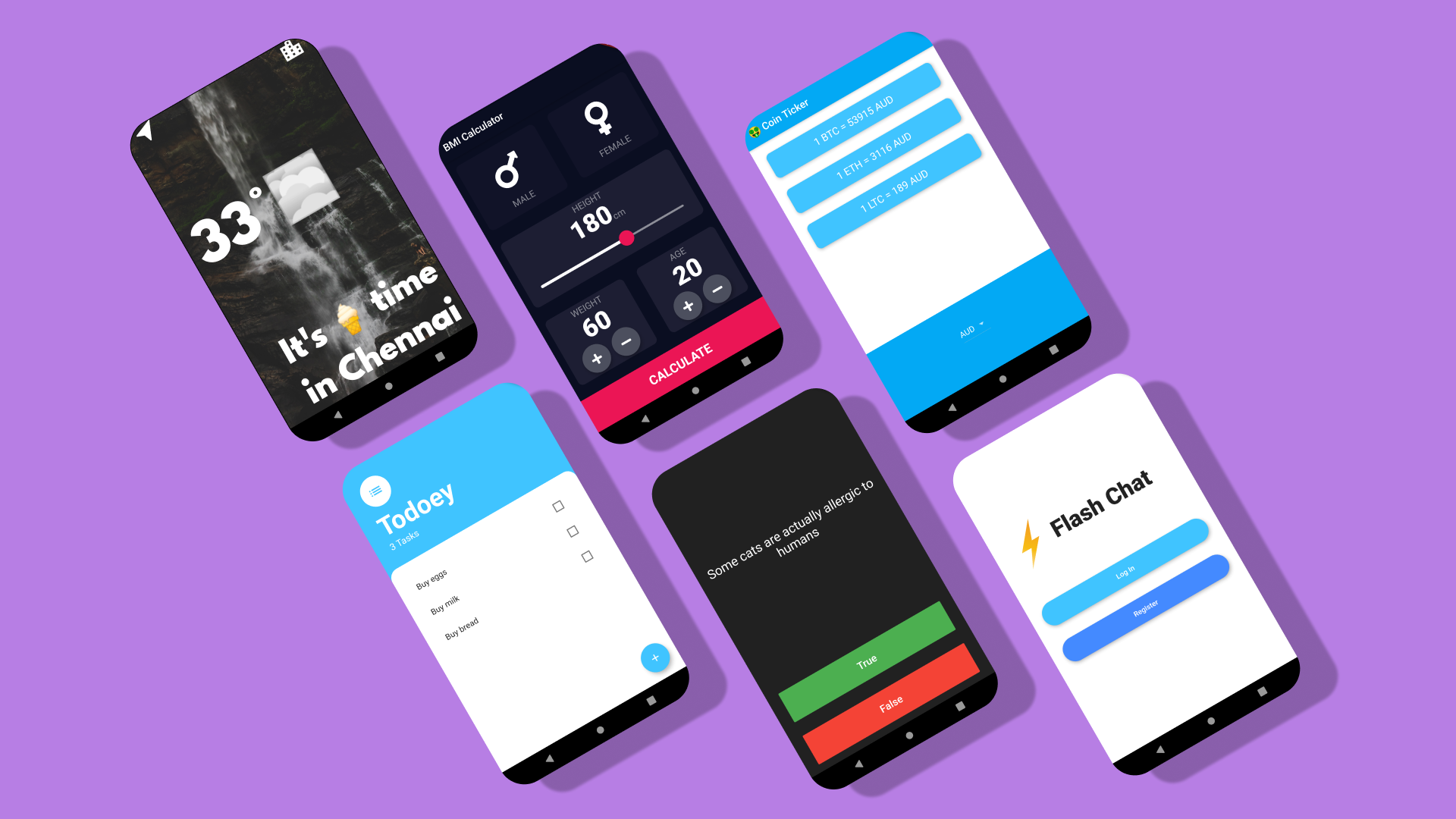 Flutter Mini Projects